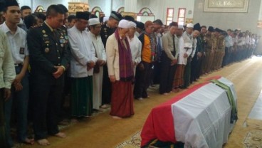 Ketua MUI Cianjur Pimpin Salat Jenazah Ipda Erwin