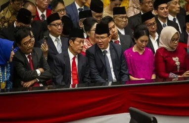 Bertemu Anies di Pelantikan Anggota DPRD DKI, Ahok Bilang Cepat 'Move On' 