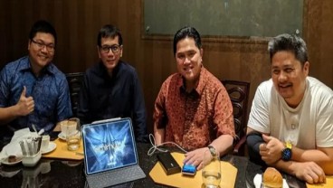 Erick Thohir dan Wishnutama Pemegang Saham Studio Animasi Satria Dewa