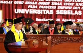 Wimboh Santoso Dikukuhkan Sebagai Guru Besar UNS Surakarta
