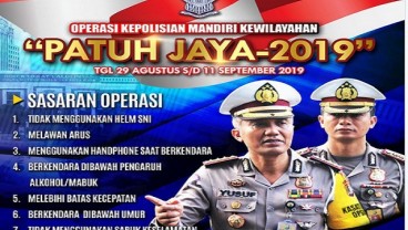 Operasi Patuh Jaya Dimulai, 8 Pelanggaaran ini akan Ditilang