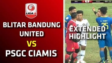 Blitar Bandung United Tekuk  PSGC Ciamis 2-1