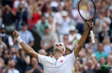 Kalah di Set Pembuka, Federer Akhirnya Melaju di Tenis AS Terbuka
