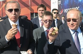Udara Moscow Panas, Vladimir Putin Belikan Erdogan Es Krim Rusia