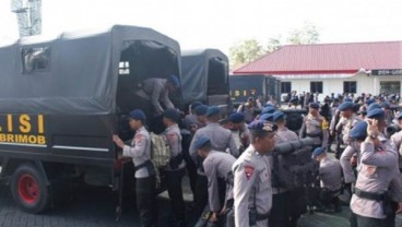 Sebanyak 252 Personel Brimob Kepri Berangkat ke Papua