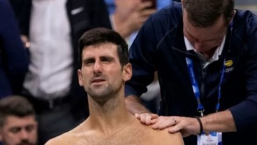 Hasil Tenis AS Terbuka, Juara Bertahan Djokovic Dikalahkan Cedera Bahu