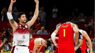 Hasil Piala Dunia Basket, Venezuela Singkirkan Tuan Rumah China