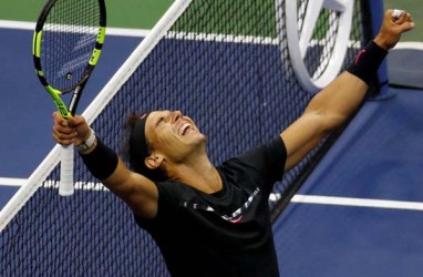 Bertarung Bak Singa, Nadal Lolos ke Semifinal Tenis AS Terbuka