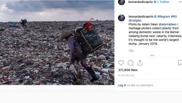 Leonardo DiCaprio Unggah TPST Bantar Gebang : Tempat Sampah Terbesar Dunia