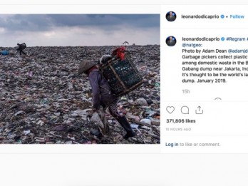 Leonardo DiCaprio Unggah TPST Bantar Gebang : Tempat Sampah Terbesar Dunia