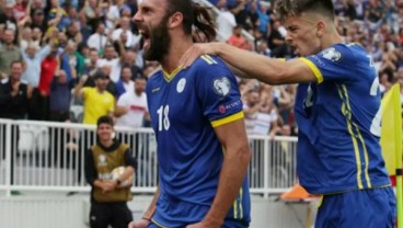 Hasil Kualifikasi Euro 2020 : Kejutan Besar, Kosovo Hajar Cheska