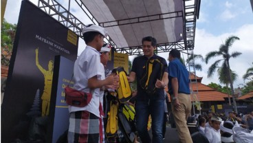 Sambil Maraton, Maybank Indonesia Bantu Fasilitas Belajar di Bali