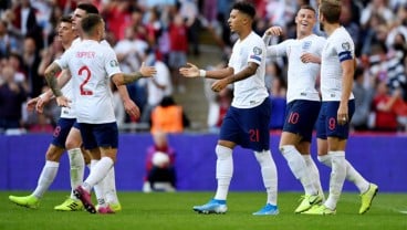 Hasil Kualifikasi Euro 2020 : Harry Kane Hattrick, Inggris Kembali Pimpin Klasemen