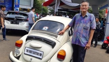 Intip Mobil VW Modifikasi Mesin Listrik