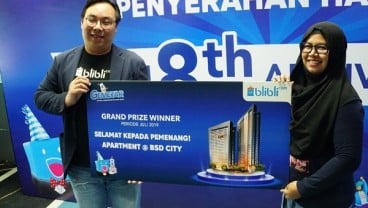 Blibli.com Serah Terima Apartemen, Motor dan Paket Wisata Ke Pemenang Hadiah Ulang Tahun Blibli.com Ke-8