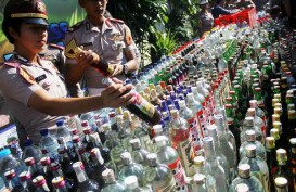 Pabrik Arak di Sidoarjo Beromzet Rp50 Juta per Bulan