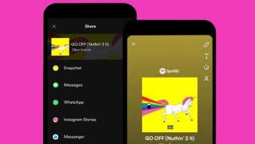 Spotify Akan Terintegrasi Dengan Snapchat