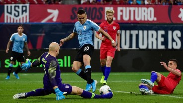 Hasil Uji Coba, Amerika Serikat Imbangi Uruguay Skor 1 - 1