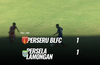 Badak Lampung vs Persela 1-1, Belum Bisa Jauhi Zona Degragasi. Ini Videonya