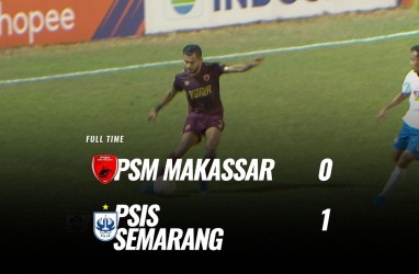 PSM Makassar Kalah 0-1 atas PSIS Semarang, Ini Videonya