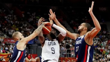 Hasil Piala Dunia Basket, Prancis Sukses Singkirkan Amerika Serikat