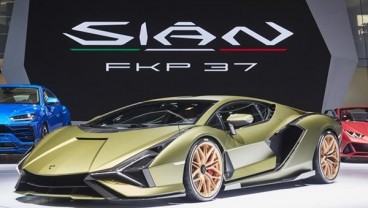 Lamborghini Pamer Supercar Hybrid Perdana, Sián FKP 37