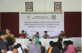 Penyandang Disabilitas Sensorik Netra di Lutra Dapatkan Program Family Support