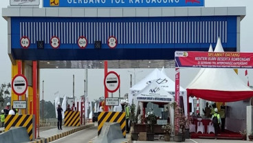 JELAJAH SUMATRA :  Traffik Tol Bakauheni - Terbanggi Besar Mulai Stabil