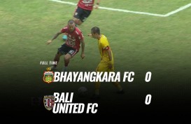 Bhayangkara FC vs Bali United 0-0, Bali United Kokoh di Puncak. Ini Videonya