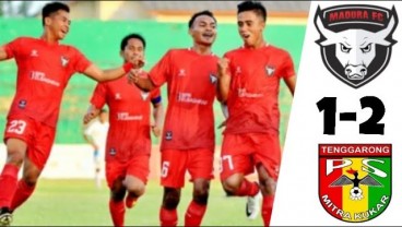 Madura FC vs Mitra Kukar 1-2, Mitra Kukar Puncaki Grup Timur. Ini Videonya