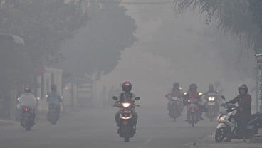 Masyarakat Jambi Mulai Sesak Nafas Akibat Kabut Asap