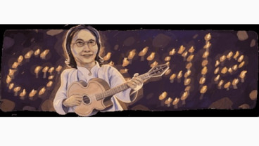 Mendiang Chrisye Tampil di Google Doodle Hari Ini