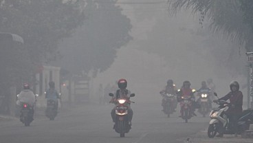 Kualitas Udara Kalimantan Tengah Masuk Kategori Bahaya