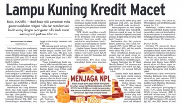 KABAR PASAR 17 SEPTEMBER: Lampu Kuning Kredit Macet, Laju Pertumbuhan Ekonomi Terhambat