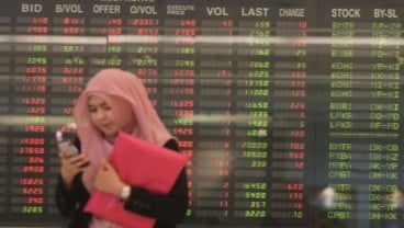 Berbanding Terbalik dengan IHSG, Kelompok Saham-saham Syariah Melemah