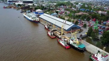 Kabut Asap Ganggu Aktivitas Kapal Roro di Banjarmasin