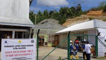 Berkah Penjual Bambu dari PLTBm Siberut di Mentawai