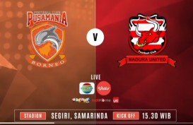 Borneo FC Tekuk Madura United 2-1, Melejit ke Posisi 4. Live Sekarang