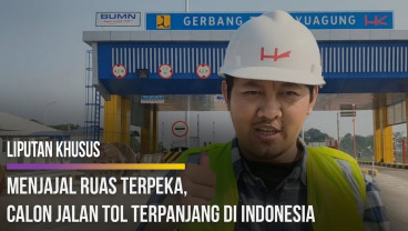 Menjajal Ruas Terpeka, Calon Jalan Tol Terpanjang di Indonesia