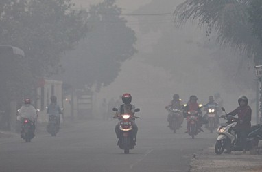 Kabut Asap, BI Riau Evakuasi Keluarga Pegawainya ke Padang