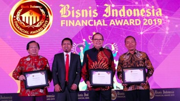 Foto-foto Malam Penghargaan Bisnis Indonesia Financial Award 2019