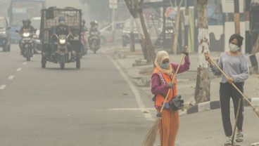 Akibat Asap, Empat Pesawat Gagal Mendarat di Pekanbaru