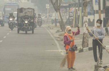 Akibat Asap, Empat Pesawat Gagal Mendarat di Pekanbaru