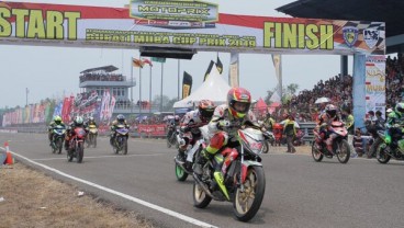 174 Pebalap Sumatra Berlaga di Kejurnas Motoprix Sirkuit Skyland Muba