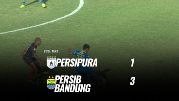 Persipura vs Persib 1-3, Dendam pun tak Terlampiaskan. Ini Videonya