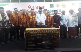 Perkumpulan Fuqing Bangun Kembali Gedung Madrasah di Lombok
