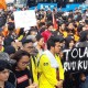 Demonstran Kecewa Hanya Diterima Baleg DPR-RI