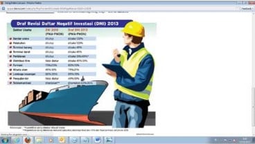 Pemerintah Kaji Revisi Daftar Negatif Investasi (DNI