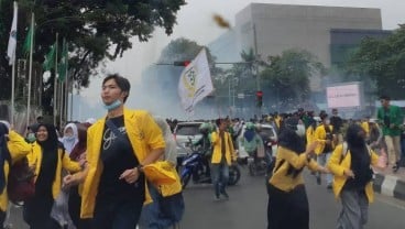 Demo Menolak Sejumlah RUU di Palembang Rusuh