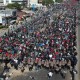 Demonstrasi di Makassar Ricuh, Polisi Tembakkan Gas Air Mata & Water Canon